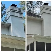 Stucco House Wash in Evans, GA 2