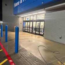 Concrete-pressure-washing-at-Wal-Mart-in-Grovetown-GA 1