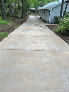 Driveway and Patio Concrete Pressure Washing in Martinez, GA